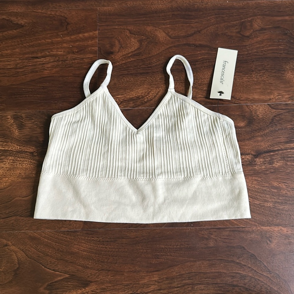 Ribbed bralette